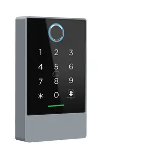 K3F IP67 Waterproof Fingerprint RFID Door Controller App Remote Control Keypad Password Card blue tooth 13.56Mhz Access Reader