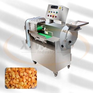 Commercial Fruit Cutting Machine New Condition Lettuce Garlic Spinach Potato Onion Carrot Slicer Dicer Banana Slicer - Product Image 4