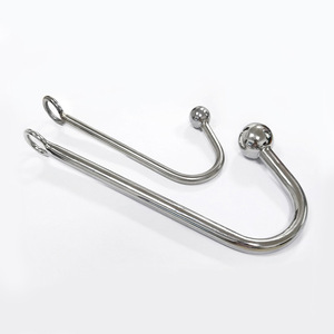 SMOOTH Customized Stainless Steel Metal <strong>Anal</strong> Hook Backyard Masturbation Hook Sex <strong>Toys</strong> Single Bead <strong>Anal</strong> Hook Female Adult Sex <strong>Toy</strong> - Product Image 2