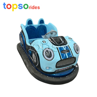 Manèges de parc d'attractions pour enfants et adultes, voiture tamponneuse électrique rechargeable 500W 48V à batterie pour 2 enfants