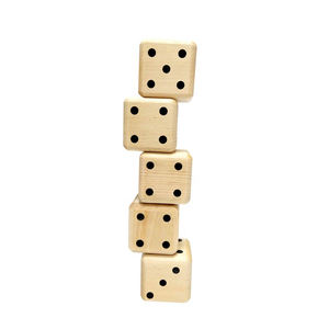 2025 gran oferta juguete educativo al aire libre juego de dados <span class=keywords><strong>Yatzy</strong></span> de madera gigante para niños - Product Image 4