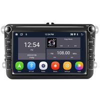Pemutar Multimedia Audio Mobil Android 8 Inci untuk Volkswagen, Navigasi GPS, RAM 2GB, ROM 32GB, Sistem Musik Mobil Bluetooth
