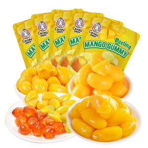 Venta directa de fábrica, certificación <span class=keywords><strong>Halal</strong></span>/kosher, caramelos suaves de gelatina pelada con mango 4D - Product Image 1