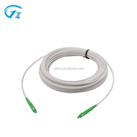 Fourniture OEM à un noyau G657a1 1 mètre SC APC UPC extérieur FTTH câble de dérivation plat équipement connexions de dérivation à fibre optique