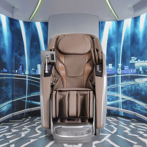 Cadeira de Massagem Elétrica Irest Luxury Voice em Couro PU, <span class=keywords><strong>Super</strong></span> Longa, Zero Gravity, Massagem Corporal Completa 4D com Massageador para Pés, Pernas e Costas - Product Image 1