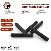 High Tensile DIN975 Grade 8.8/10.9 Stud Threaded Bar Black Oxide M6 M8 M10 M12 M14-M30 Carbon Steel Full Threaded Rod