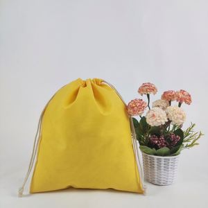 Polyester Personalized LOGO Drawstring <b>Bags</b> Promotional Custom Black Drawstring Closure Colored Pp Cord for Drawstring - Product Image 3