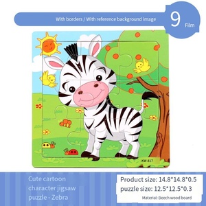 Rompecabezas educativos <span class=keywords><strong>para</strong></span> niños Rompecabezas <span class=keywords><strong>de</strong></span> animales <span class=keywords><strong>de</strong></span> madera <span class=keywords><strong>de</strong></span> 9 piezas <span class=keywords><strong>para</strong></span> el aprendizaje temprano Juguete <span class=keywords><strong>de</strong></span> piso <span class=keywords><strong>de</strong></span> bebé <span class=keywords><strong>para</strong></span> 0-1-2-3 años - Product Image 6