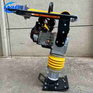 Động cơ xăng tác động <span class=keywords><strong>rammer</strong></span> 5.5-6.5HP hiệu quả cao bê tông vỉa hè tay đẩy tấm <span class=keywords><strong>rammer</strong></span> - Product Image 1