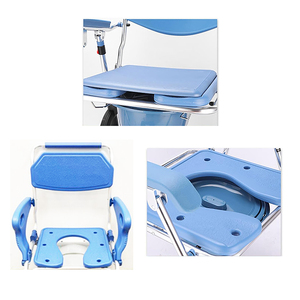Handicap nhà vệ sinh <span class=keywords><strong>3</strong></span> trong <span class=keywords><strong>1</strong></span> <span class=keywords><strong>commode</strong></span> trên nhà vệ sinh tắm xe lăn Thêm lớn cạnh giường nhà vệ sinh với CE - Product Image 5