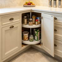 CBMmart Übergangsküche in Grau mit Shaker-Stil, Massivholz-Küchenschränken, Weinregal, Marmorinsel für amerikanische Hausrenovierungen
