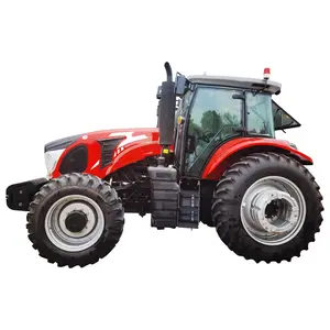 Tarım alanı için 180/200/220HP güçlü tarım makineleri 6cylinders weichai motor kompakt traktör