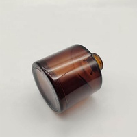 Bouteilles diffuseurs de parfum en verre ambré de luxe HONGYU, cylindriques, 50ml, 100ml, 150ml, 200ml, couleur personnalisée, emballage en liège, vente en gros