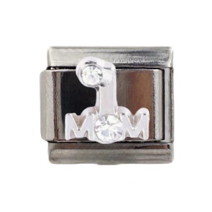 Pulsera de Acero Inoxidable DIY de Moda Italiana, Elástica, con Dijes de Amor y Paraguas, Venta Caliente Transfronteriza - Product Image 6