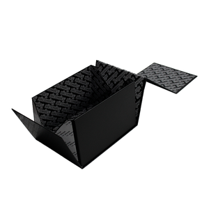 Iso9001 giấy chứng nhận màu đen biểu tượng Tùy chỉnh cao cấp hộp quà tặng sang trọng lớn gói các tông giấy từ mỹ phẩm Hộp quà tặng - Product Image 4