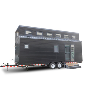 Mini <span class=keywords><strong>Casa</strong></span> Rodante para Viajes, Campamentos o Oficina en el Patio Trasero - Mini <span class=keywords><strong>Casa</strong></span> Prefabricada con Instalaciones Esenciales - Product Image 1