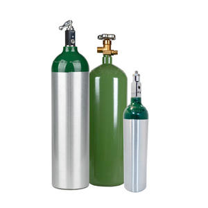 Bouteille d'oxygène et de dioxyde de carbone médicale haute pression 2,6 L/4 L/10 L, en alliage d'aluminium léger, pour usage industriel, certifiée DOT - Product Image 4