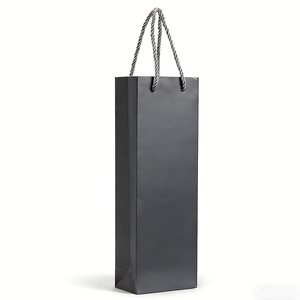 Sacs cadeaux pour bouteille de vin unique, personnalisés, <span class=keywords><strong>en</strong></span> gros, <span class=keywords><strong>pas</strong></span> chers - <span class=keywords><strong>Sac</strong></span> <span class=keywords><strong>en</strong></span> <span class=keywords><strong>papier</strong></span> écologique pour le vin - Product Image 4