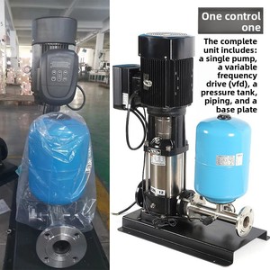 Pompe centrifuge verticale multi-étages en acier inoxydable 304, modèle 50CDL(F)20-20 CDL, pompe entièrement automatique pour eau du robinet - Product Image 2