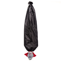 Nouvelle Décoration Suspendue en Plastique pour Halloween : Fantôme Vampire Lumineux Effrayant en Tissu Déchiré – Accessoire d'Horreur pour Intérieur
