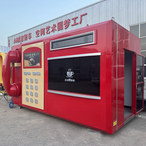 Carro <span class=keywords><strong>de</strong></span> Comida Móvil Gigante con Forma <span class=keywords><strong>de</strong></span> Teléfono, Eléctrico, Multifuncional, con Cafetería, Estructura Metálica, Food Truck - Product Image 1