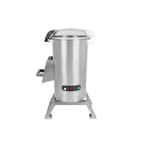 Machine commerciale industrielle électrique automatique en acier inoxydable pour éplucher et laver les pommes de terre, fruits et légumes, avec épluchage rapide et sans dommages