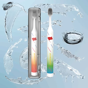 แปรงสีฟันสำหรับผู้ใหญ่และเด็กแบบขายส่ง OEM ยี่ห้อใหม่ ออกแบบโลโก้ได้ตามต้องการ แปรงสีฟันผู้ใหญ่หลากสีพร้อมยาสีฟัน - Product Image 5
