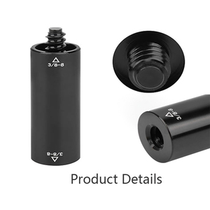 Queue de billard en aluminium Extension de queue centrale pour 3/8 à 8 dents et <span class=keywords><strong>Unilock</strong></span> 3/8 à 11 dents - Product Image 3