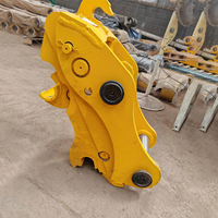 Attache rapide hydraulique manuelle S30 S40 S50 S60 S70 pour excavatrice, attache rapide hydraulique pour excavatrices de 5-6 tonnes