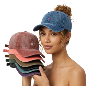 Casquette de baseball Roise coréenne dégradée 3D brodée 100 % coton, 6 panneaux, polyvalente, décontractée, protection solaire, toutes saisons, nouveauté - Product Image 1