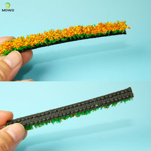 Plantes de modèle de grappe de fleurs miniatures artificielles de 10mm pour la disposition du Train ferroviaire/fabrication de modèles de bricolage/paysage de table de sable/Diorama - Product Image 4