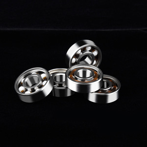 608 Ceramic Ball Bearings 8x22x7mm Hybrid Stainless Steel Open Design For Fidget Spinners Skateboard Wheels - Product Image 1