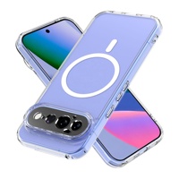 Coque de téléphone transparente pour Google Pixel 6 6A 7 7A 8 8A 9 9A 10A 10 11 Pro XL, chargement magnétique sans fil, antichoc