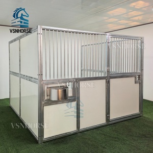 Box per Cavalli Mobile Leggero, Stalla Modulare Portatile, Rifugio Temporaneo con Design Facile da Montare per Eventi e Trasporto - Product Image 3