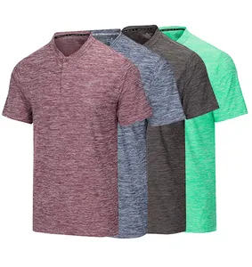 Golf Kleding Quick Dry Custom Ontwerp T-shirt Luxe Kraag Polo Golf Shirt Lichtgewicht En Ademend Golf T-shirts Voor Mannen