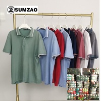 Ballots de Vêtements d'Occasion Homme en Gros, T-shirts d'Occasion 45kg de Corée
