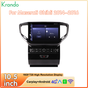 Android <span class=keywords><strong>13</strong></span> สำหรับ Maserati Ghibli ปี 2014-2016 เครื่องเล่นวิทยุติดรถยนต์ Android ระบบสเตอริโอ อุปกรณ์รับสัญญาณเสียงในรถยนต์ เครื่องเล่นมัลติมีเดีย GPS ระบบนำทาง หน้าจอแสดงผล - Product Image 3