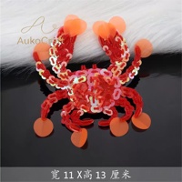 Appliques 3D personnalisées faites à la main avec paillettes, animaux marins, étoiles de mer, coquillages, tortues marines, dauphins, perles, strass, broderies en PVC