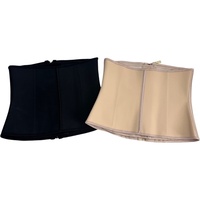 Ceinture Abdominale Gainante TJ Sports Sexy en Latex, Forte Compression pour la Taille