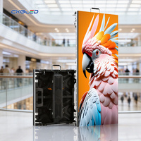 Layar LED Video Wall Raksasa Indoor Outdoor Full Color 500x500mm P2.6 P2.9 P3.91 P4.81 Tahan Air untuk Sewa, Tersedia