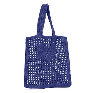 2024 Offre Spéciale nouveau Style unique épaule paille sac tissé sac bord de mer loisirs vacances plage sac pour les femmes