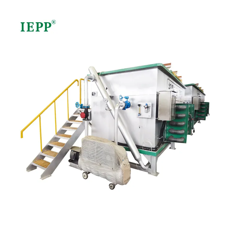 IEPP üreticisi üst mikron kabarcık arıtma atıksu arıtma maden suyu yağ-su ayırıcı çözünmüş hava flotasyon DAF