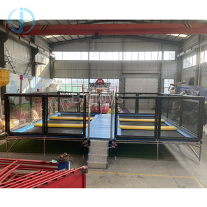 Parque de Trampolines Comercial al Aire Libre 6 en 1 con Remolque para Niños, en Oferta - Product Image 6