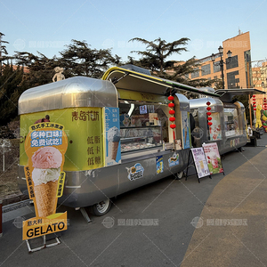 Camion de nourriture entièrement équipé <span class=keywords><strong>pour</strong></span> vendre sur la rue remorque de concession alimentaire personnalisée chariot de nourriture à vendre - Product Image 4