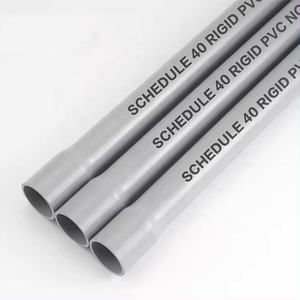 Lịch trình <span class=keywords><strong>40</strong></span> 4 "cứng nhắc <span class=keywords><strong>PVC</strong></span> điện <span class=keywords><strong>PVC</strong></span> Ống dẫn ống 10ft Chiều dài ánh sáng mặt trời kháng phù hợp ul651 phi kim loại - Product Image 2