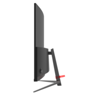Moniteur PC LCD incurvé de 23.8 pouces avec taux de rafraîchissement de 75Hz et interface DP de résolution FHD pour ordinateur de bureau