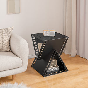 <span class=keywords><strong>Table</strong></span> <span class=keywords><strong>de</strong></span> <span class=keywords><strong>chevet</strong></span> pratique et simple pour la chambre à coucher, étagère <span class=keywords><strong>de</strong></span> rangement, style sobre, <span class=keywords><strong>table</strong></span> d'appoint pour canapé <span class=keywords><strong>de</strong></span> salon, <span class=keywords><strong>table</strong></span> basse <span class=keywords><strong>de</strong></span> style haut <span class=keywords><strong>de</strong></span> gamme - Product Image 3