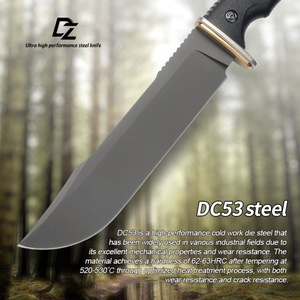 Cuchillo de Acero Inoxidable Personalizado de Grado DIY Tosen con Mango de Plástico, Portátil, Multifuncional, con Clip para Cinturón, Compatible con OEM, para Camping, 1 Año de Garantía - Product Image 4