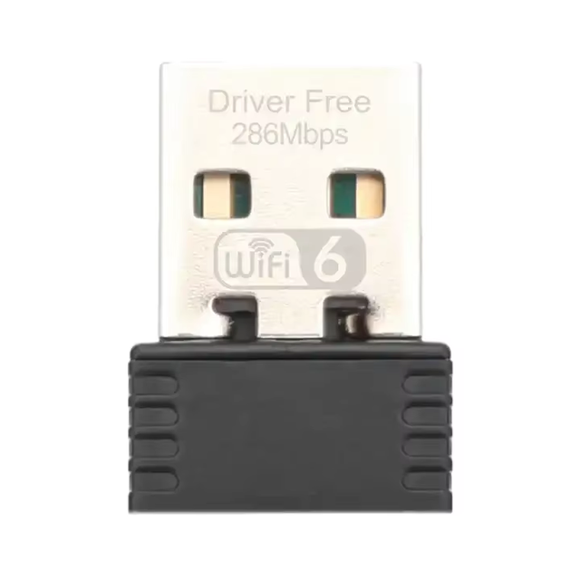 QLOCOM AX300 Tri-Band AX300 Wireless Wifi 6 Wifi 6E Adapter High Power 2.4GHz&5GHz&6GHz Wireless USB Adapter
