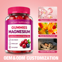 Complément Nutritionnel Sportif, Complément Alimentaire, Gommes de Magnésium et Vitamines, Soutien au Sommeil, Soulagement du Stress, Compléments en Marque Blanche